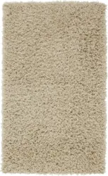 Hochflorteppich Bono in Beige ca. 100x150cm