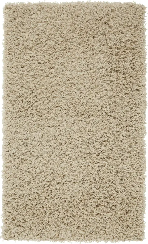 Hochflorteppich Bono in Beige ca. 100x150cm