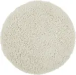 mömax Hochflorteppich Bono in Weiß Ø ca.80cm