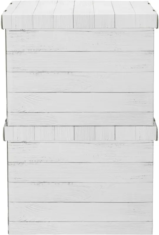 Box mit Deckel Jimmy in Naturfarben