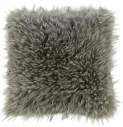 Fellkissen Nila in Grau ca. 45x45cm