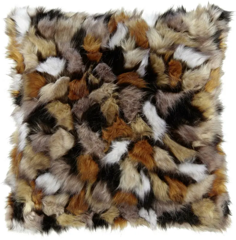 Fellkissen Alva in Multicolor ca. 60x60cm