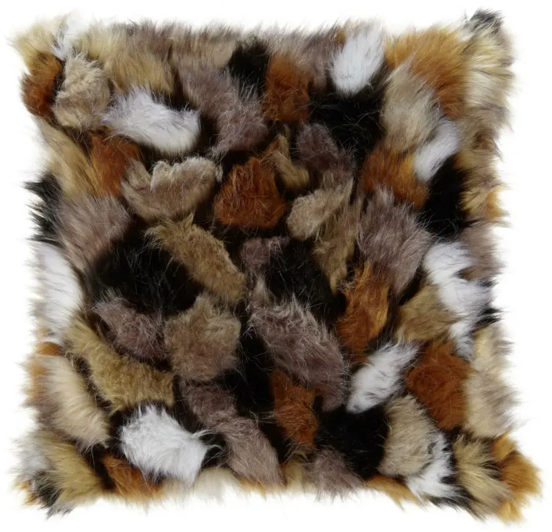 Fellkissen Alva in Multicolor ca. 45x45cm