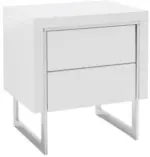 mömax Nachtkästchen in Weiß