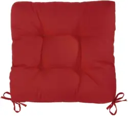 Sitzkissen Elli in Rot ca. 40x7x40cm