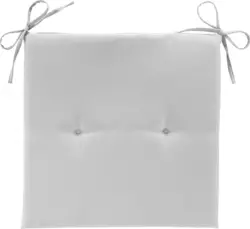 Stuhlkissen Smokey in Grau ca. 40x2,5x40cm