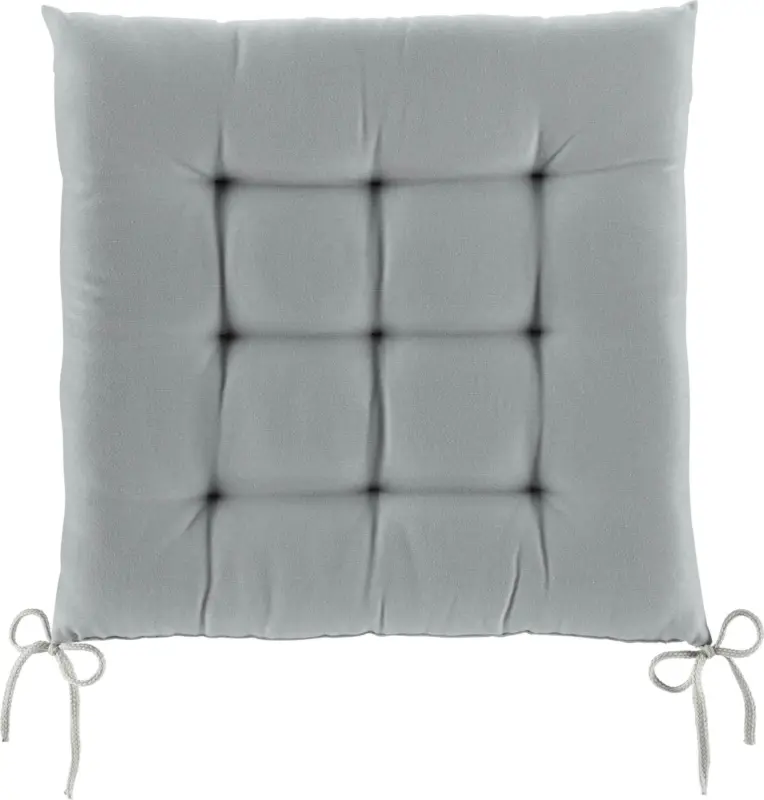 Sitzkissen Anita in Grau ca. 40x40x4cm