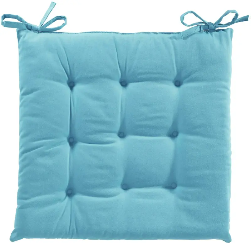Sitzkissen Lola in Türkis ca. 40x40cm