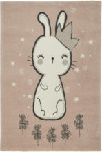 mömax Spittal a. d. Drau Kinderteppich Bunny in Rosa ca. 160x220cm