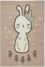 mömax Dornbirn - Ihr Trendmöbelhaus in Dornbirn Kinderteppich Bunny in Rosa ca. 160x220cm