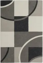 mömax Webteppich Palermo 1 in Grau