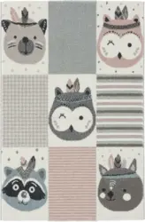 Teppich Bär in Bunt ca. 100x150cm