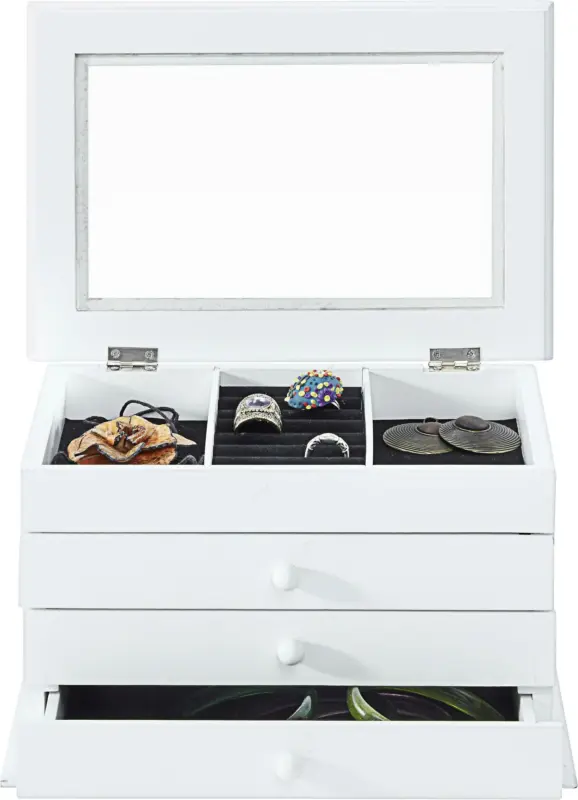 Schmuckbox Julie Weiß