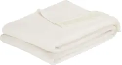 Wohndecke El Sol in Wei&szlig; ca. 150x200cm