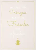 mömax Dornbirn - Ihr Trendmöbelhaus in Dornbirn Postkarte Vollzeitprinzessin in Rosa