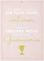 mömax Postkarte Vollzeitprinzessin in Rosa