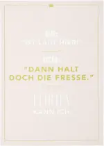 mömax Postkarte Vollzeitprinzessin in Rosa