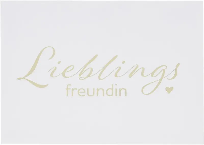 Postkarte Lieblingsfreundin