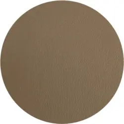 Tischset Jette aus Leder Ø ca. 40cm