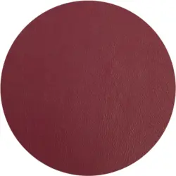 Tischset Jette aus Leder Ø ca. 40cm