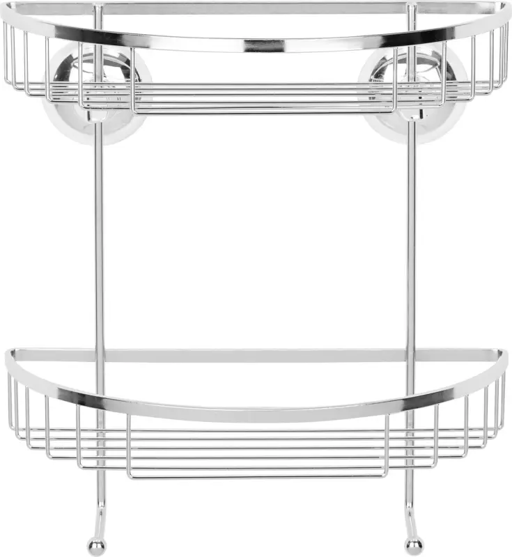 Duschregal Chromfarben