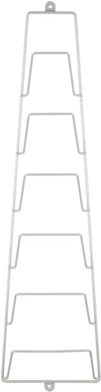 Zeitungsständer Praktiker aus Stahl in Silber