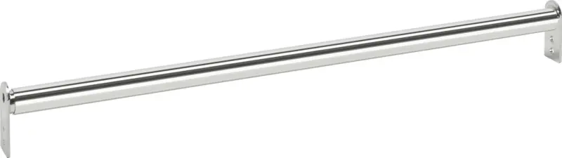 Kleiderstange in Chromfarben