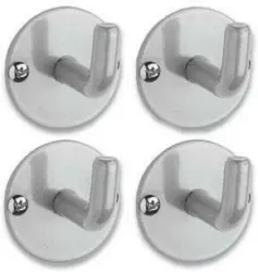 Haken Hängar Alufarben, 4er Set