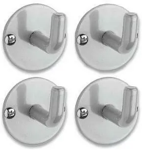 Haken Hängar Alufarben, 4er Set