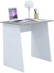 Schreibtisch in Weiss ca. 80x74x50 cm 'Masola Mini'