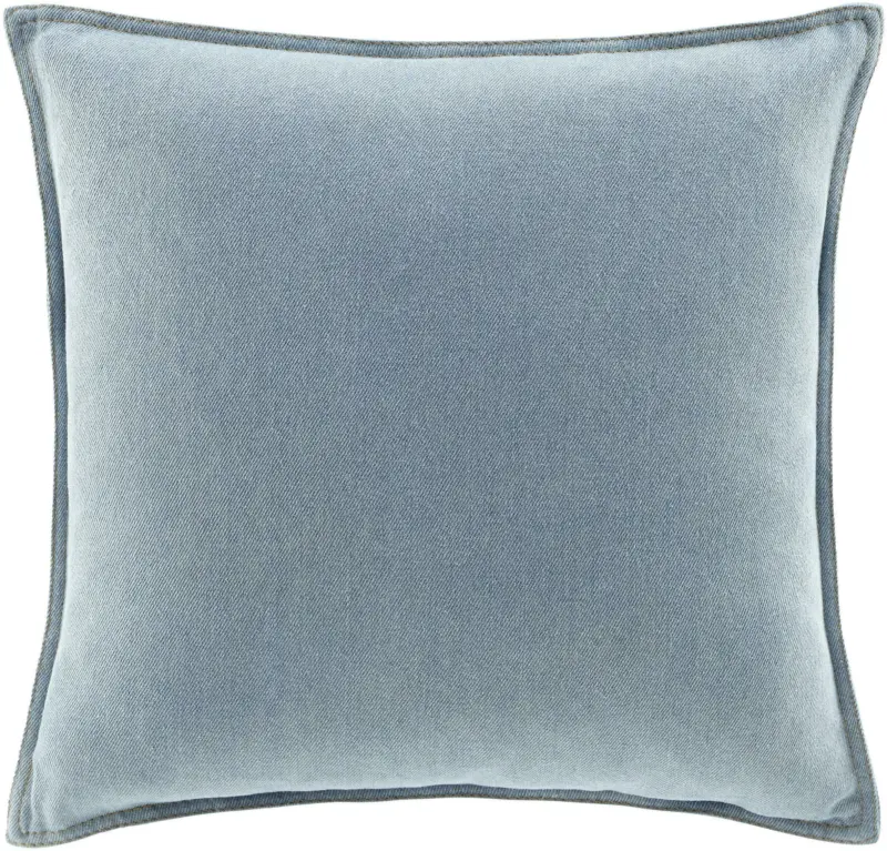 Zierkissen Tessa in Hellblau ca. 40x40cm