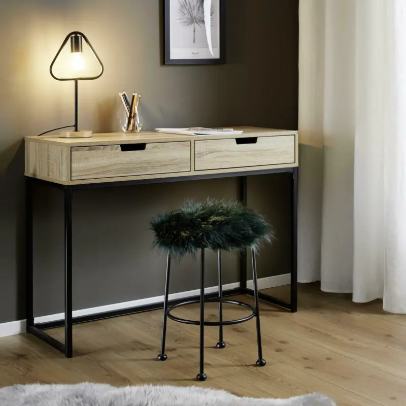 Hocker 'Luzie', dunkelgrün