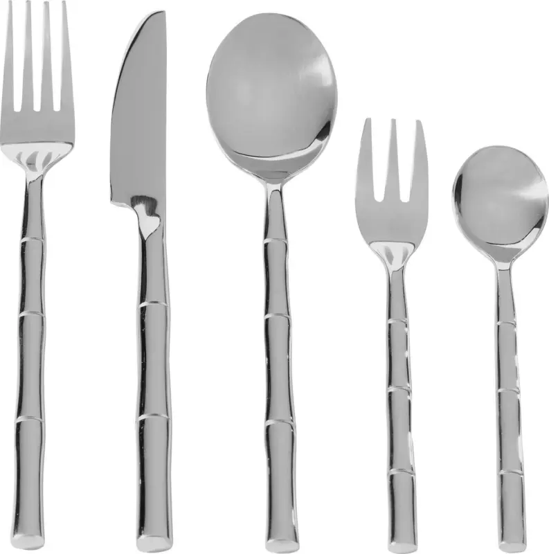 Besteckset Nicole aus Metall, 30-teilig