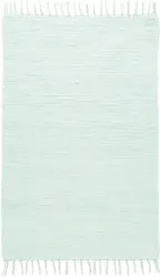 Fleckerlteppich Julia 2 in Hellgrün ca. 70x130cm