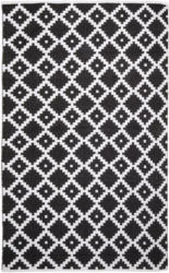 Teppich Parma in Schwarz/Weiß ca. 160x230cm