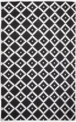 Teppich Parma in Schwarz/Weiß ca. 160x230cm