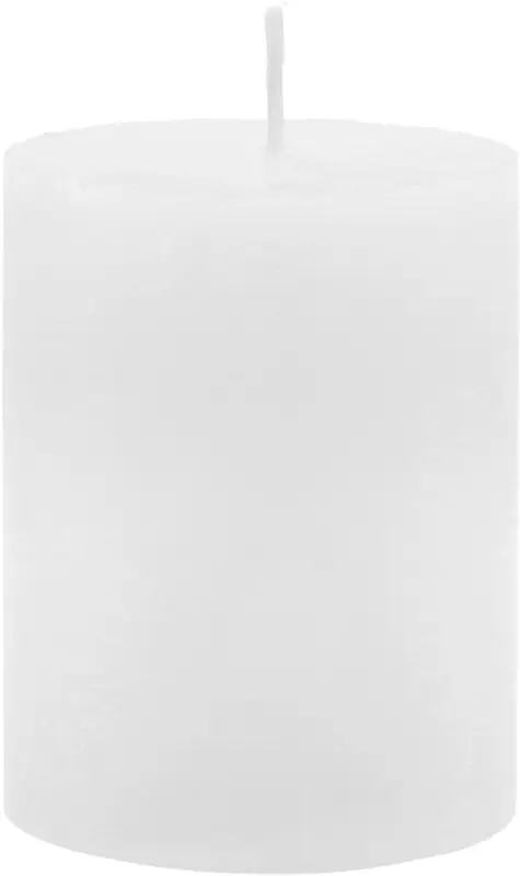 Stumpenkerze LIA Weiß