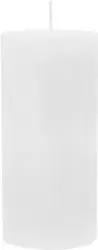 Stumpenkerze Lia in Weiss