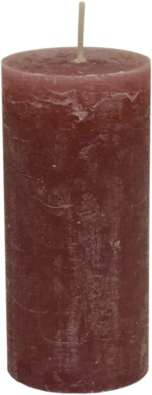 Stumpenkerze Lia in Rosa