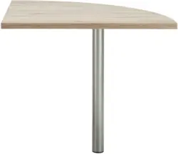 Eckverbindungsplatte Eichefarben