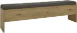 mömax Truhenbank in Dunkelgrau/Artisan Eiche