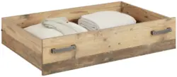 Bettschubkasten in Naturfarben
