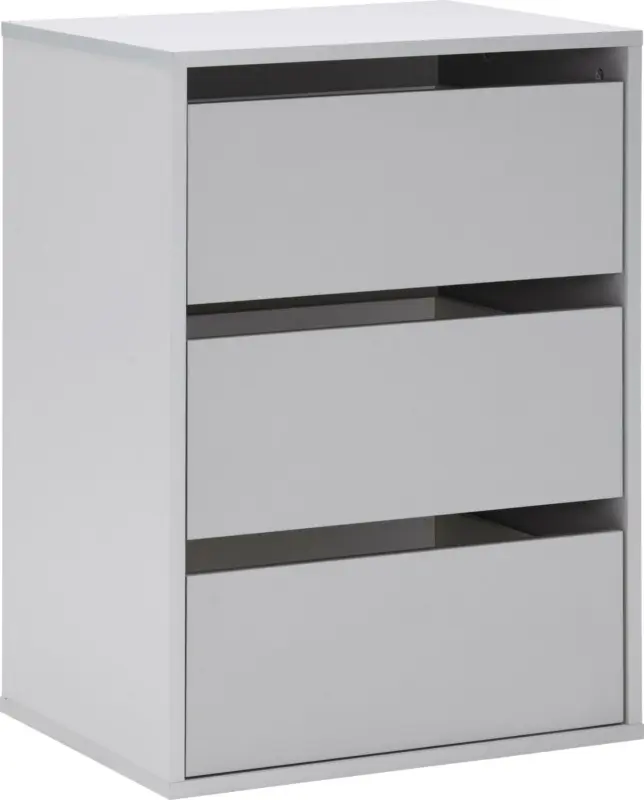 Schubkasteneinsatz in Grau