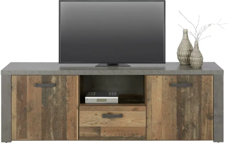 Lowboard in Dunkelbraun