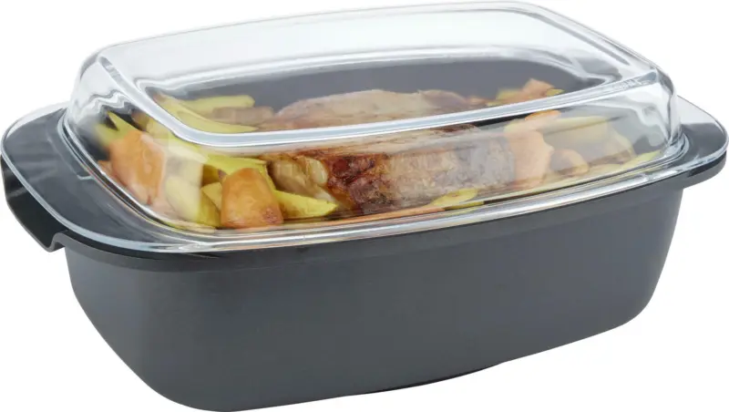 Bräter Toskana in Schwarz