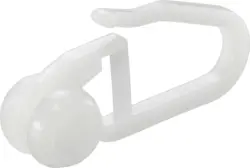 Vorhangschienenzubehör Amelie in Weiß, 60 Stück