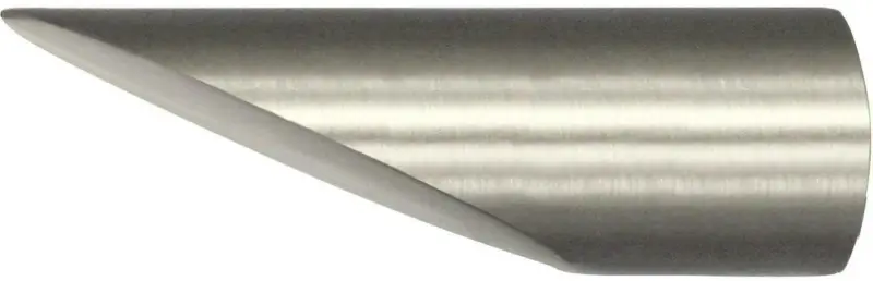 Endstück Combi Cut aus Edelstahl