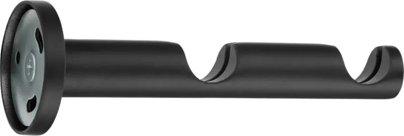 Doppelträger Rillcube in Schwarz