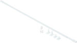 mömax Spittal a. d. Drau Vitragenstange Aura in Weiß ca. 85-135cm