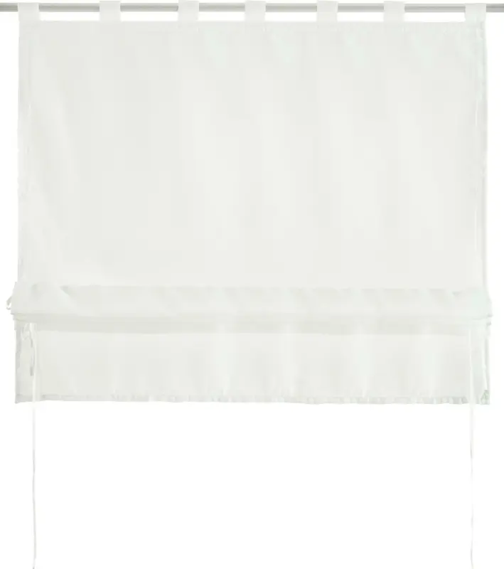 Bändchenrollo Nina in Weiß ca. 100x140cm